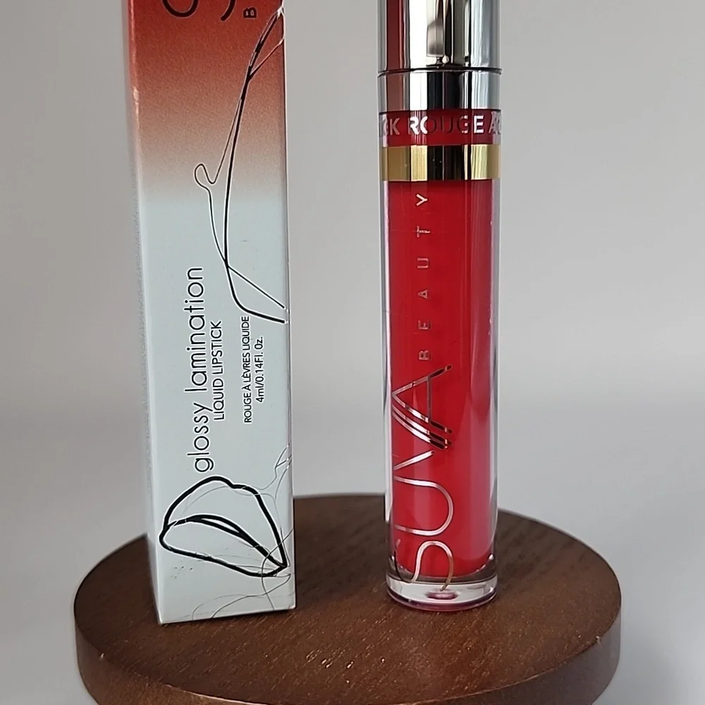Suva Beauty Glossy Lamination Liquid Lipstick - Elysium